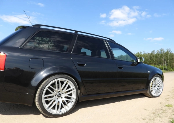 Audi RS6 cena 75000 przebieg: 213000, rok produkcji 2004 z Dobiegniew małe 277